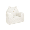 Poltroncina Cameretta a Forma di Orso in Velluto Beige