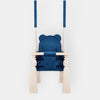 Altalena per Bambini in Velluto Blu Scuro - Altalena Interno