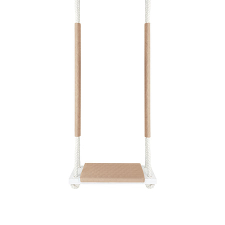 Altalena in Legno da Giardino in Beige - Impermeabile per Esterno e Interno