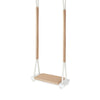 Altalena in Legno da Giardino in Beige - Impermeabile per Esterno e Interno