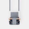 Altalena da Giardino per Bambini in Grigio Chiaro - Impermeabile per Esterno e Interno