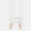 Altalena in Legno Massello per Bambini in Beige - Altalena Interno