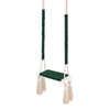 Altalena in Legno Massello per Bambini in Verde - Altalena Interno