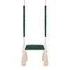 Altalena in Legno Massello per Bambini in Verde - Altalena Interno