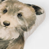Cuscino Orsetto per Bambini in Velluto - Cuscino Decorativo Cameretta