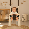 Altalena per Bambini in Velluto Marrone - Altalena Interno